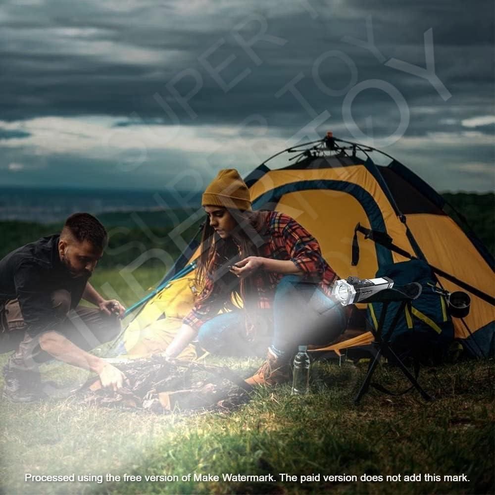 Portable Rechargeable Torch LED Flashlight